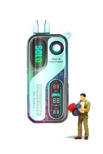 SOLOBAR SOLO 30K — Blue Razz Ice (5% nic)