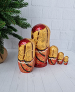 Матрешка Виды города 15см 5мест