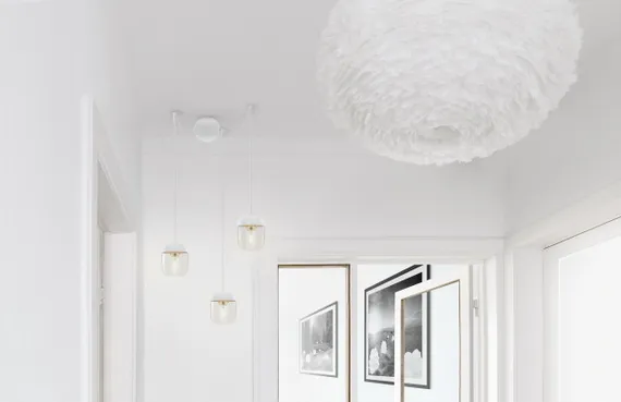 Плафон Umage Acorn White Brass Ø14х16