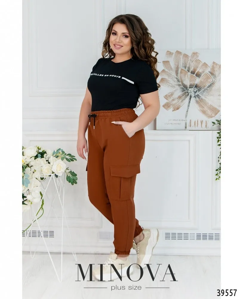 Брюки 3022Б-горчичный Minova