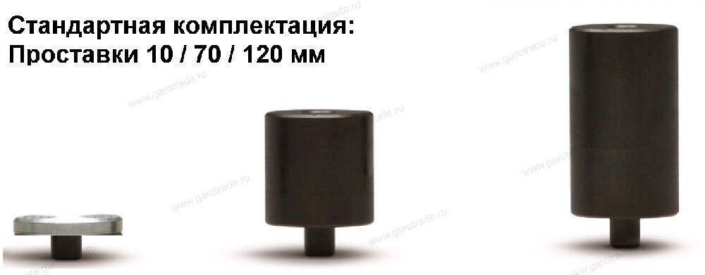 Домкрат пневмогидравлический г/п 40/20 т Compac (Дания) A4020-C