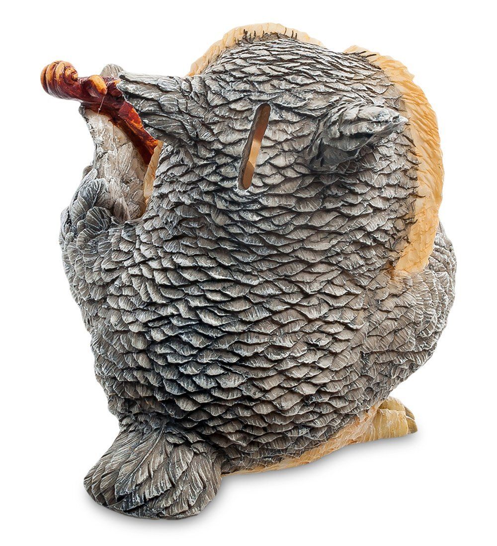 MB-6286-LB Копилка Сова «Виолончелист» (Sealmark)