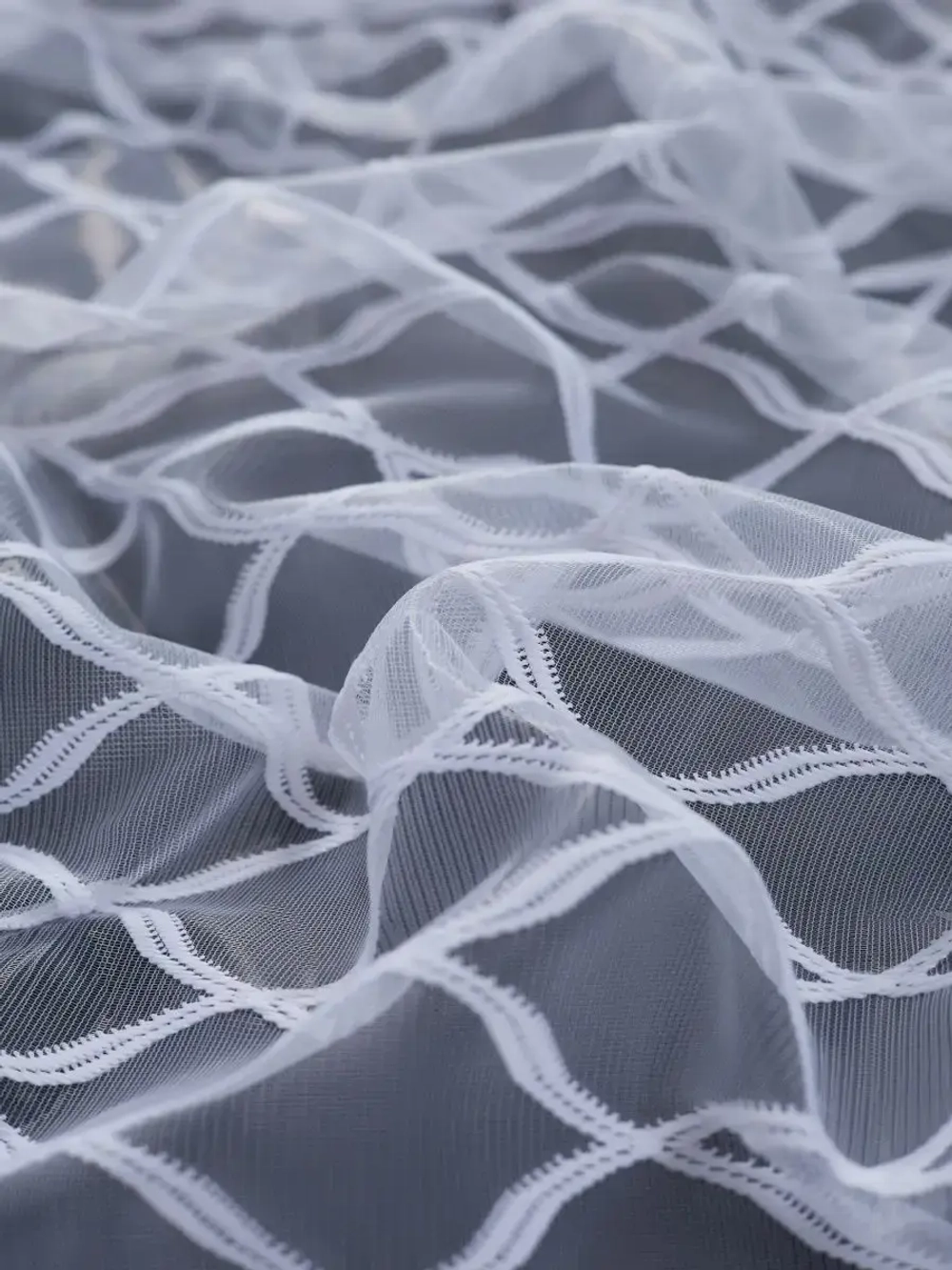 Тюль 300 на 250 в спальню кухню длинный готовый