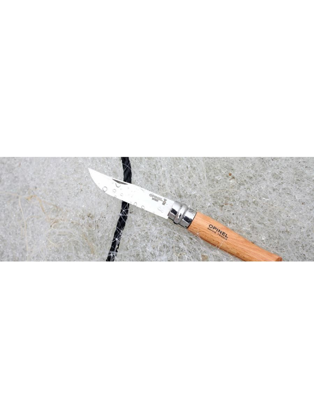 Нож Opinel №6, нержавеющая сталь, рукоять из бука