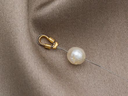 Кримпы-бусины 1,5мм (1гр) (светлое золото)