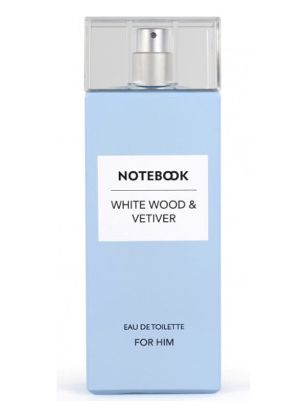 Notebook White Wood and Vetiver