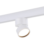 ST809.536.09 Магнитный трековый светильник Белый LED 1*9W 3000K 550Lm Ra&gt;90 120° IP20 D85xH126 48V SKYLINE 48