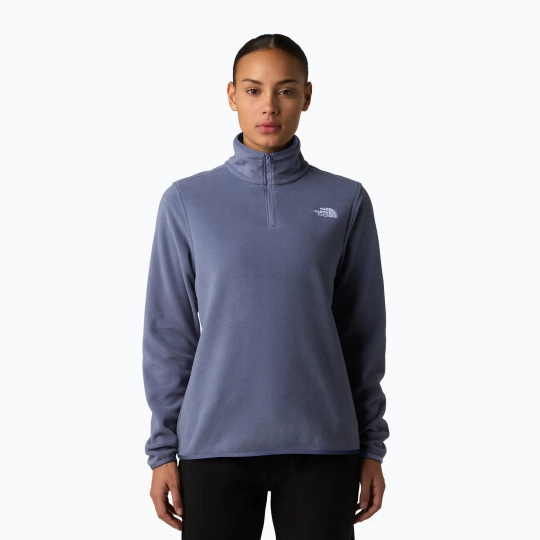 Женская флисовая толстовка The North Face Glacier Fleece 1/4 Zip twilight galaxy