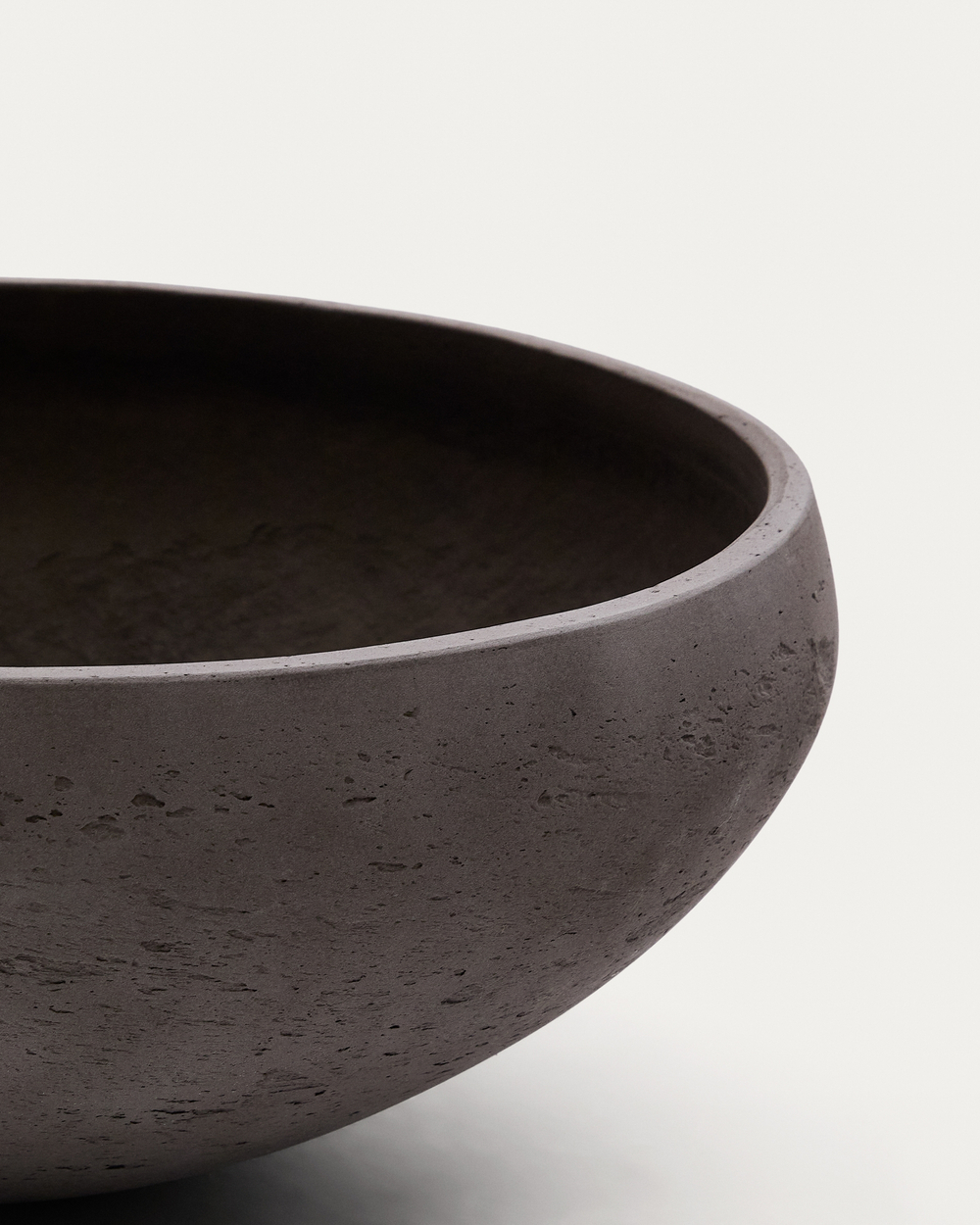 Набор из 2 кашпо Nura цемент терракотового цвета  Ø55 см