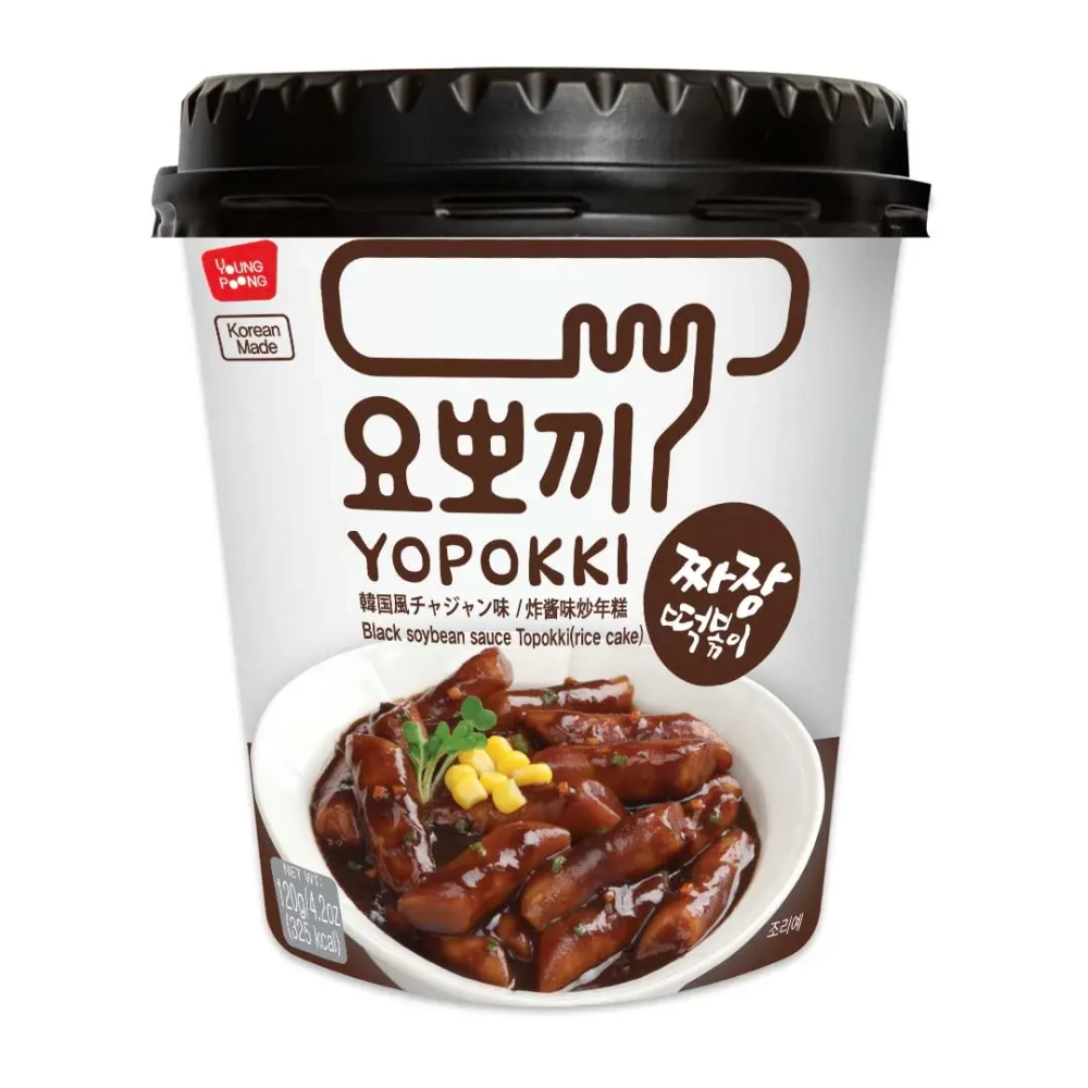 Токпокки Yopokki рисовые клецки с соусом чачжан 120 г