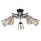 Потолочная люстра Arte Lamp GLASSY A5078PL-5BK