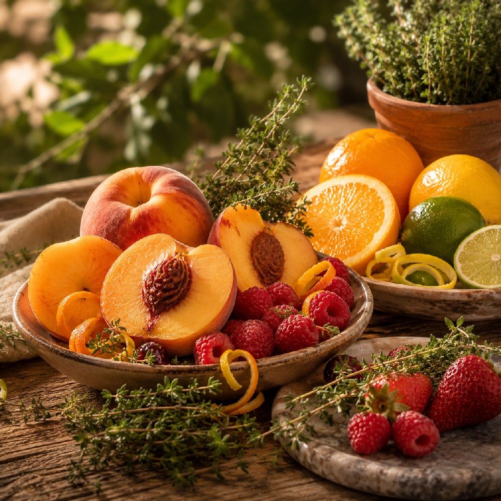 Персик, цитрус и тимьян (Peach Citrus Thyme)