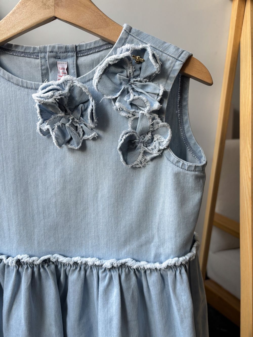 Джинсовое платье Il Gufo, 110