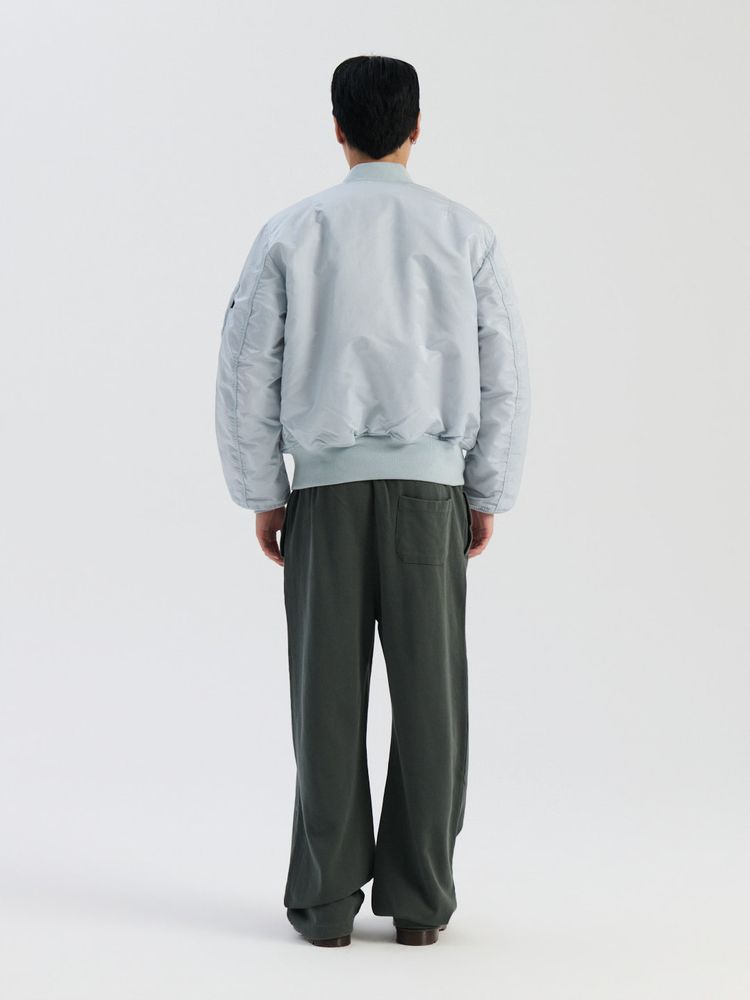 Бомбер Alpha Industries MA-1 Mist (Серо-голубой)