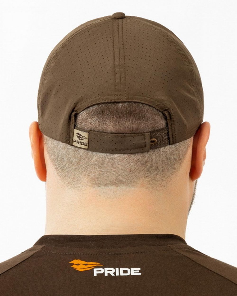 Бейсболка PRIDE (полиэстер, коричневый)