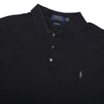 Черное базовое поло Ralph Lauren, XL slim