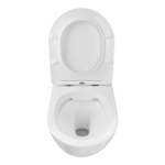 Комплект подвесной безободковый унитаз Azario Grado AZ-8010-1000+AZ-0046 SP с микролифтом + система инсталляции без кнопки смыва