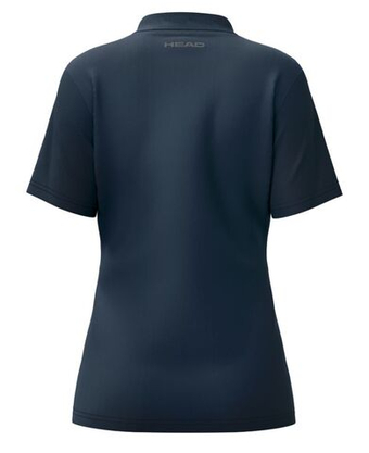 Женское поло Head Club 25 Tech - небесный