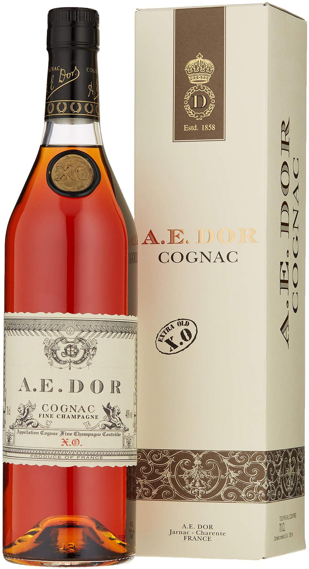 Коньяк A.E. Dor Cognac XO, 0.7 л