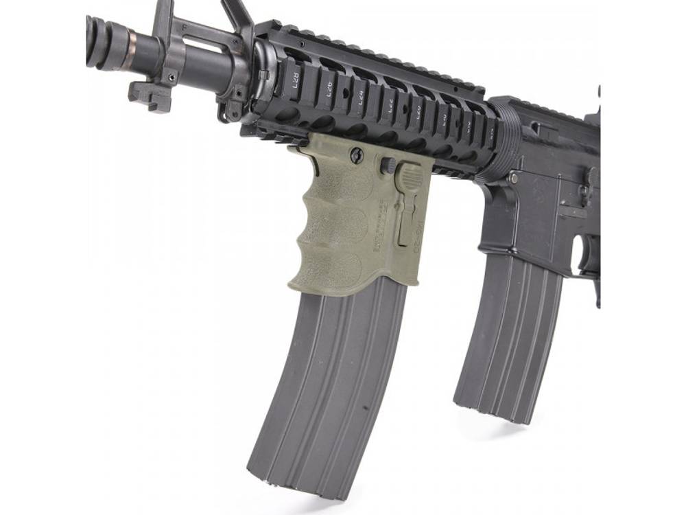 Тактическая рукоять для запасного магазина M16, зелёный