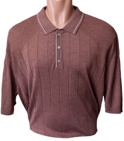 Р-ры 60-64 .Трикотажная Футболка ПОЛО KONKO. (Турция)