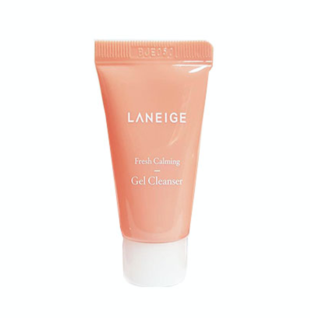 Laneige fresh calming gel cleanser - Глубокоочищающий гель для умывания (travel)