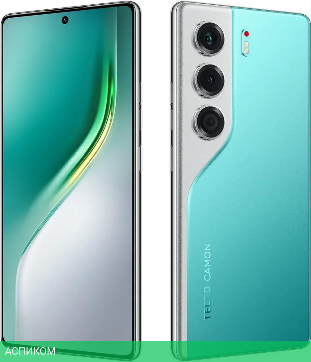 Смартфон Tecno Camon 40 8GB/128GB Emerald Lake Green (CM5)