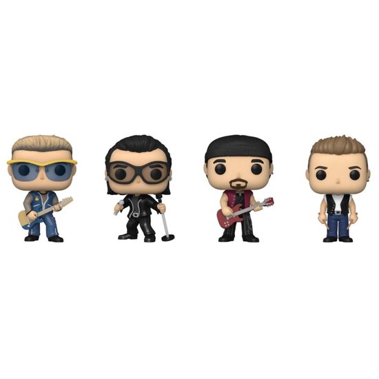 Фигурка Funko POP! Rocks U2 Zoo TV Adam/Bono/The Edge/Larry (Exc) 4PK 64688