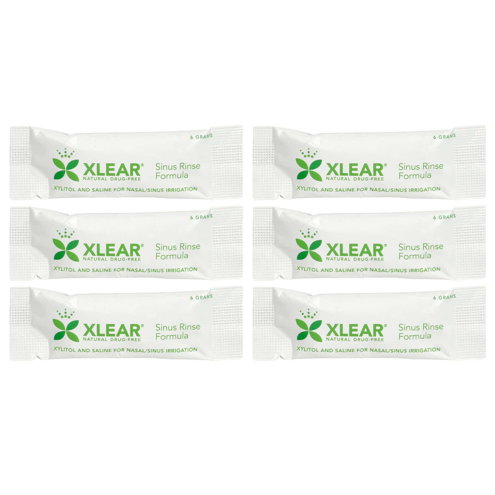 Xlear, Натуральный ополаскиватель для синусов с ксилитолом, 1 набор