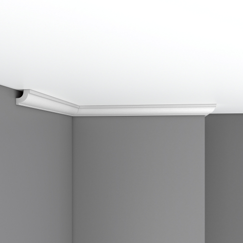 Плинтус потолочный гладкий Decomaster 96123 30х30х2400мм