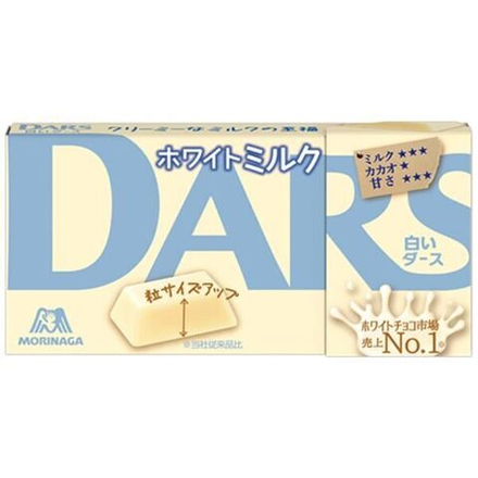 Шоколад DARS белый 12шт, Morinaga 47 гр