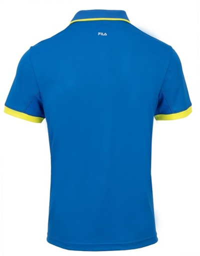 Мужское теннисное поло Fila Polo Noel - blue iolite