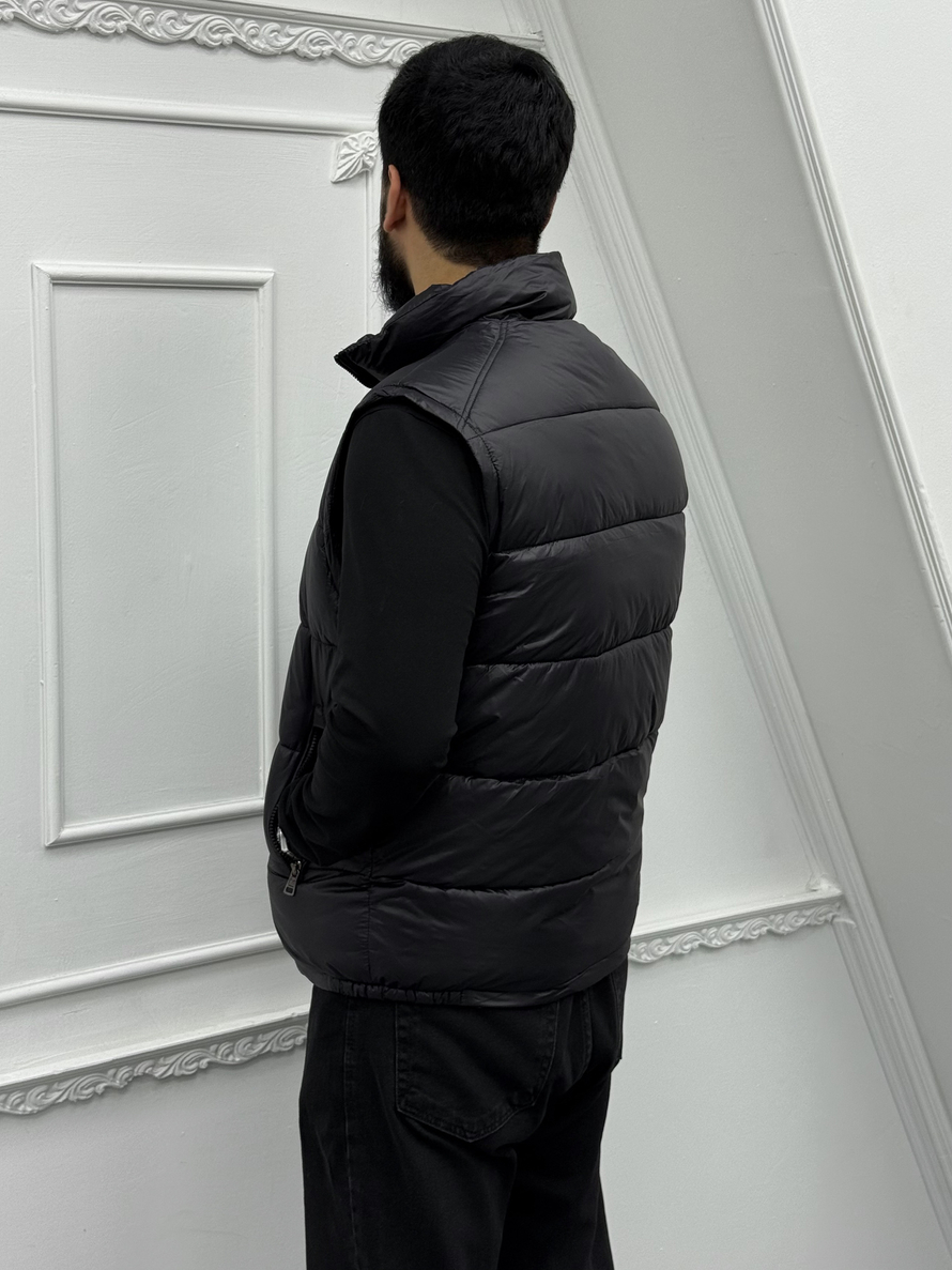 Жилетка MONCLER #2855 (чёрн.)