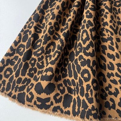 Джинса хлопковая Лео (фон корица)