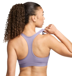 Теннисный бюстгальтер Nike Swoosh Light Support Non-Padded Sports Bra - Purple