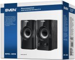 Компьютерные колонки SVEN SPS-606 черный