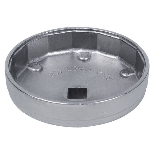 МАСТАК (103-44189) Съемник масляных фильтров, 89 мм, 15 граней, торцевой