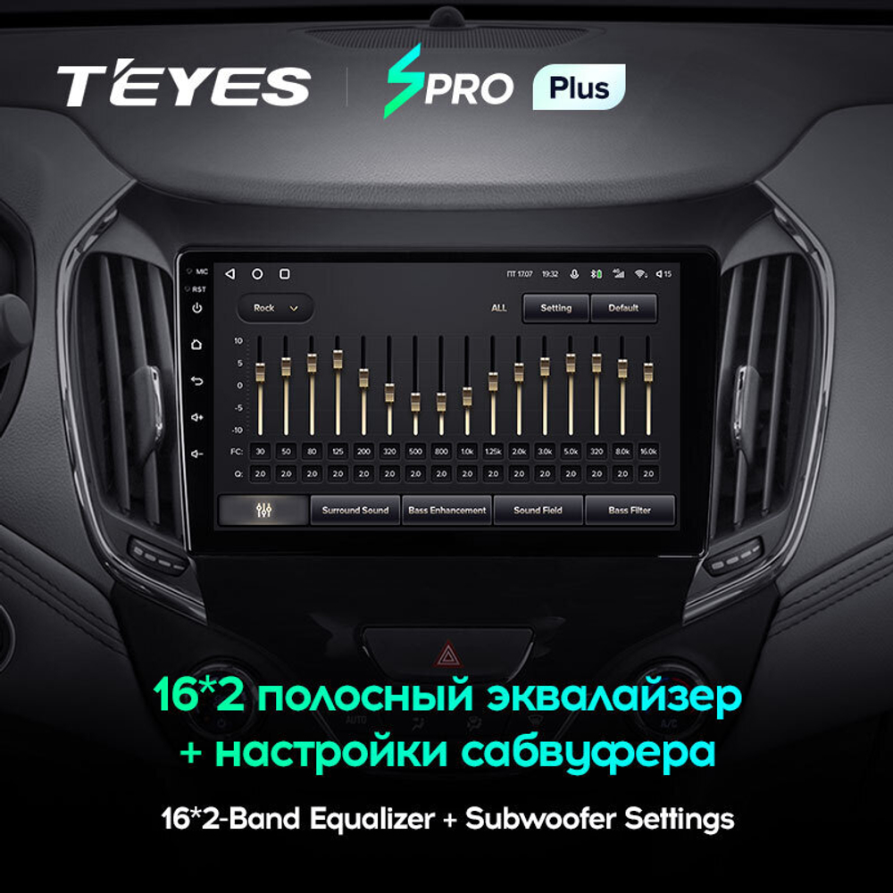 Teyes SPRO Plus 9" для Chevrolet Cruze 2015-2020