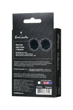 Соблазнительные круглые пэстис с пухом (Цвет: фиолетовый)