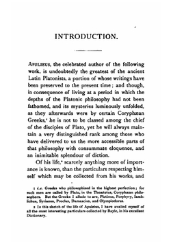 The Metamorphosis, or, Golden Ass of Apuleius | Apuleius Thomas Taylor