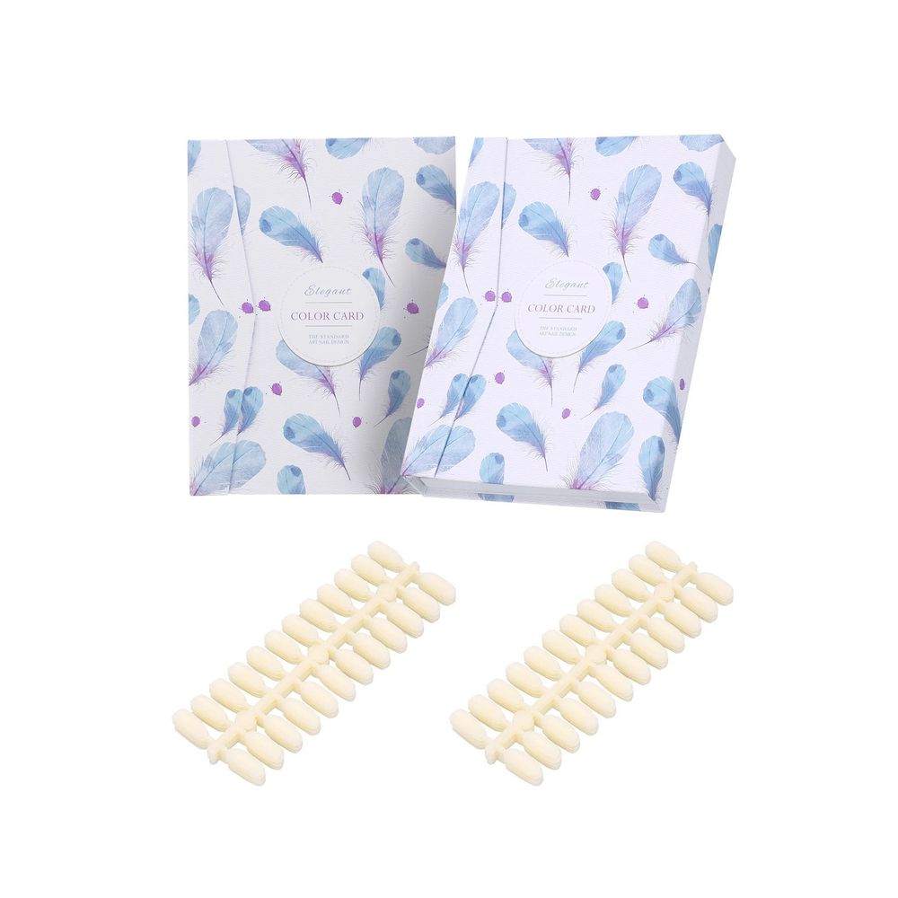 Книга-палитра для выкрасок Перья, 80 тип