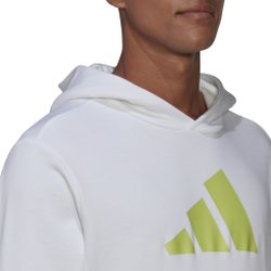 Мужская кофта теннисная adidas Future Icon 3BAR OH Hoody Men - White, Green