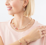 Серьги Coeur de Lion Pink-Gold 0127/21-0416