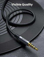 Кабель Audio 3.5mm - Audio 3.5mm, 1m, 4-pin AUX UGREEN 10648
