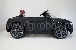 Детский электромобиль River Toys AUDI R8 черный