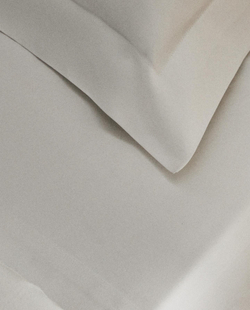 Zara Home - Простыня из плотного атласа (300 нитей), белый, 160x280 см