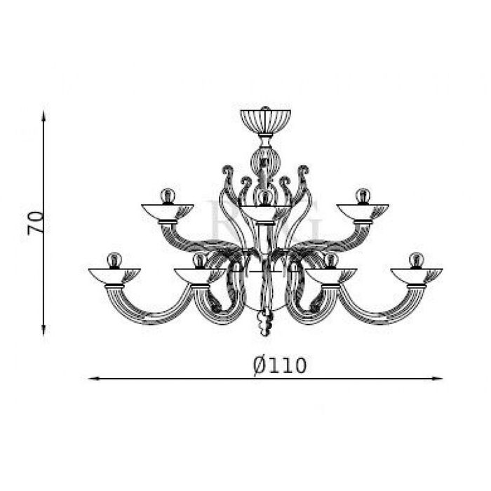 Люстра Zonca Fiore 32371