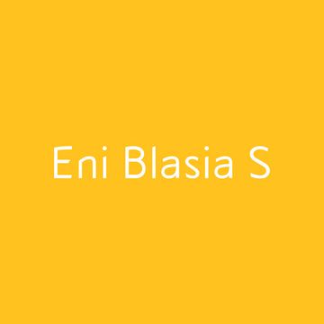 Eni Blasia S