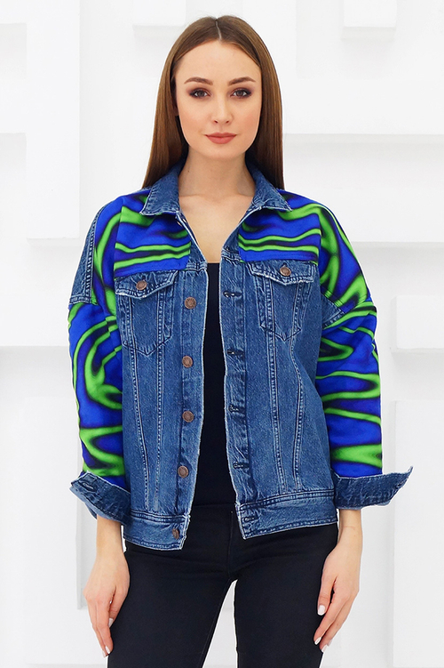 LIGVIANNI Джинсовая куртка Denim Jacket Breeze