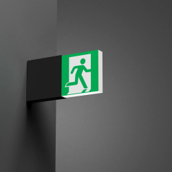 Световой указатель EMG-MARK-M-3H-BK (Arlight, IP40 Металл, 5 лет) 057966